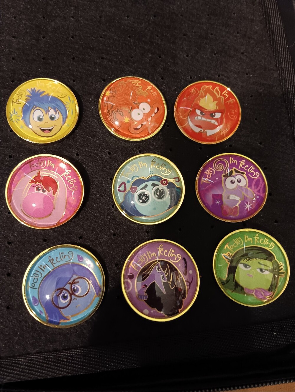 Insideout Loungefly Pin Set